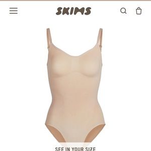 SKIMS mica bodysuit in L/XL